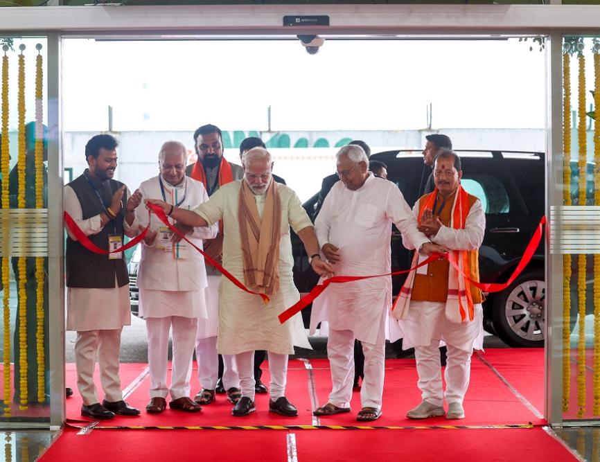 Inaugurates Purnia Airport1